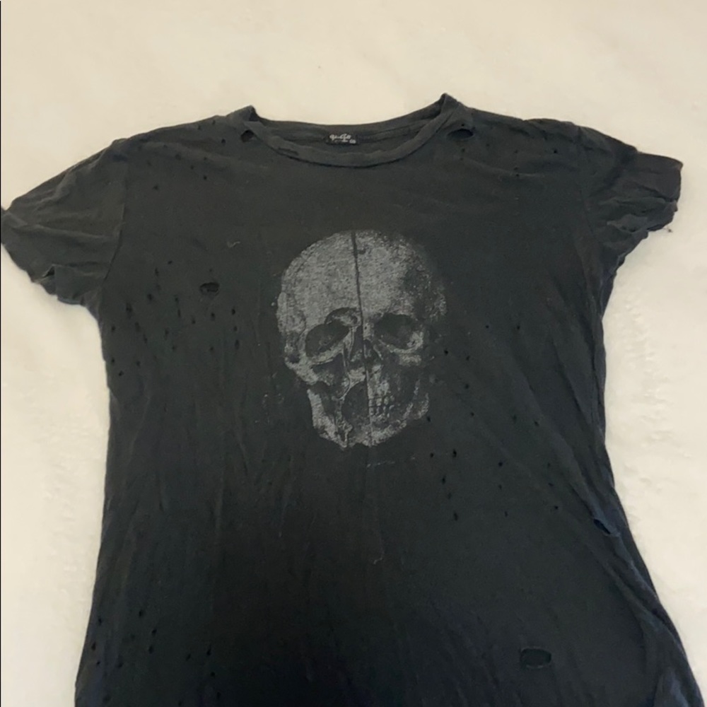 Brandy Melville Skull Tee